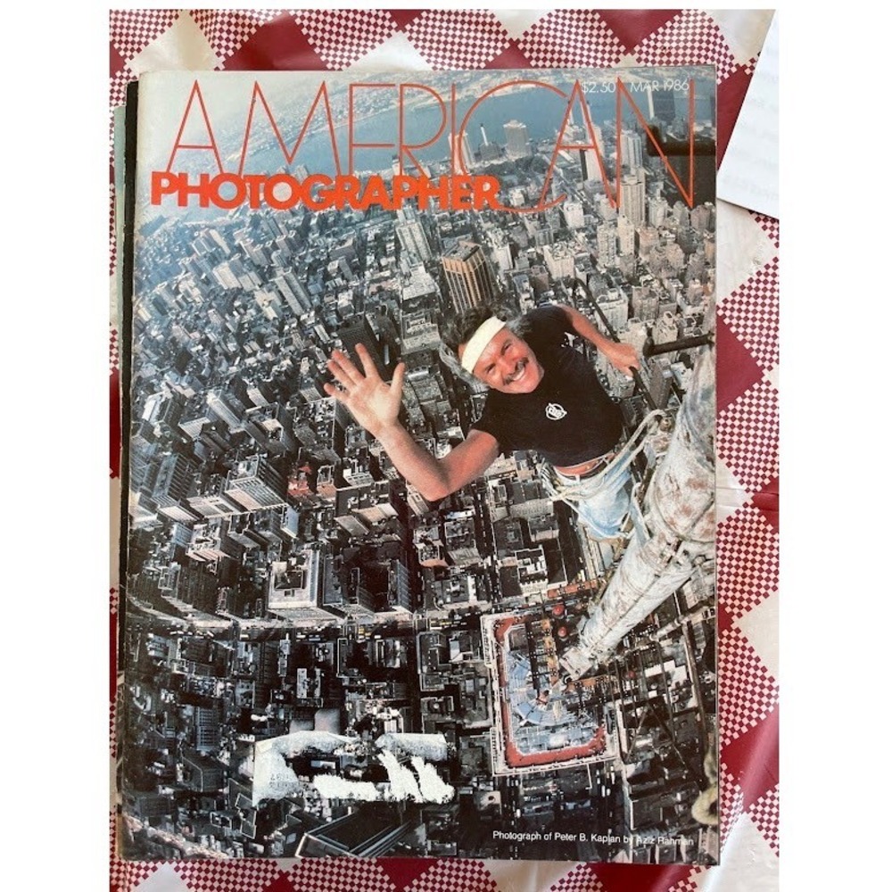 American Photographer Magazine March 1986 Peter B Kaplan New York Aziz Rahman